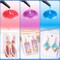 LET'S RESIN Pearlescent UV Resin, 10 Colors Colored UV Resin, Low Odor & Minimal Bubbles for Resin Casting and Coating, Jewelry Making, Decoration(20g Each)